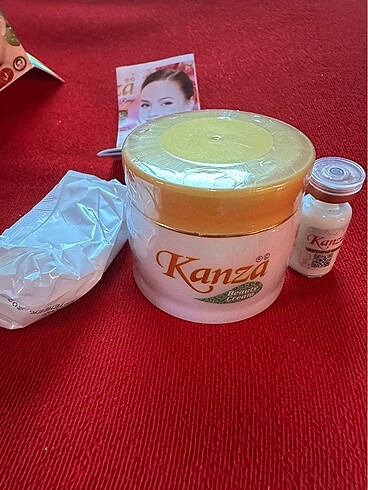 Kanz KANZA KREM SERUM SABUN ORJİNAL ÜRÜN 3Lü Set