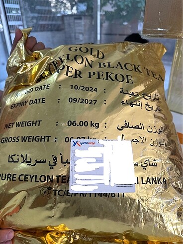 Orjinal srilanka çay süper içim damaklı çay garantili