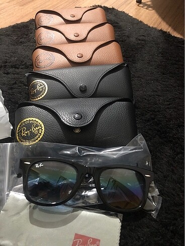 Ray-Ban çizilmez cam ve ferrari modeli mevcut sıfır orjinal gözl