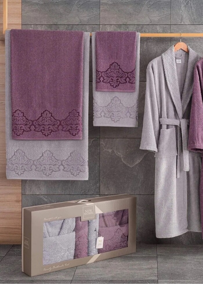 Kardelen bornoz New home bornoz takımı - Görsel 3