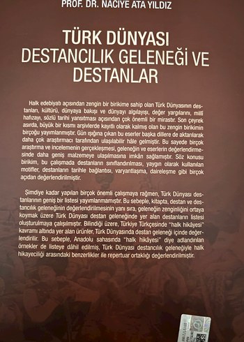 Beden Renk Türk Dünyası Destancılık Geleneği ve Destanlar