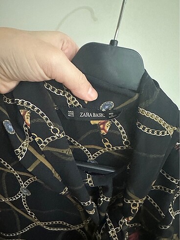 Zara şifon bluz - Görsel 3