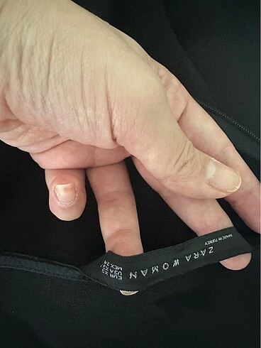 Zara şifon bluz - Görsel 6