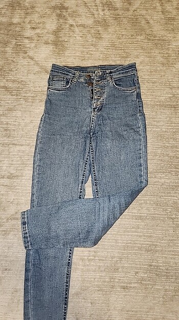 Yüksek bel jean