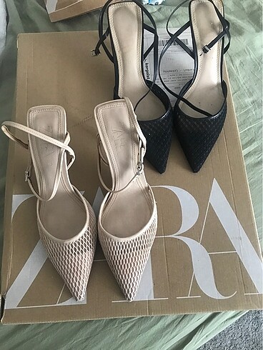 Zara file ayakkabılar