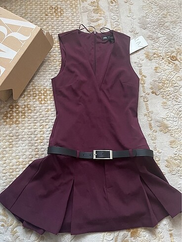 Zara Zara kemerli elbise