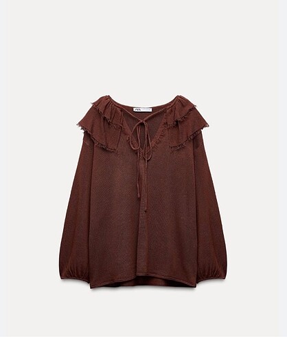 Zara Zara fırfırlı takım