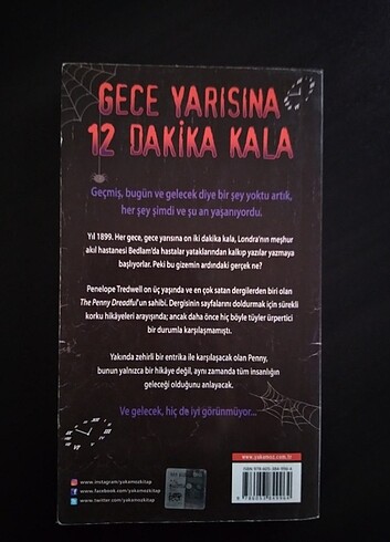 Beden Gece Yarısına 12 Dakika Kala polisiye gizem roman
