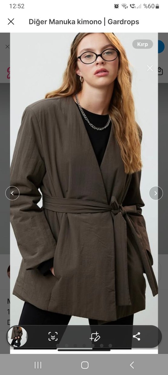 manuka ceket  mont - Görsel 2