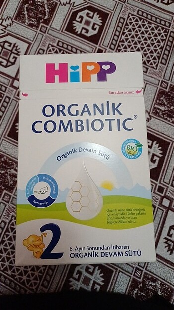 Hipp organik bebek sütü 