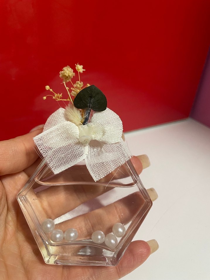 Çiçekli kolanya Şişesi - Görsel 3