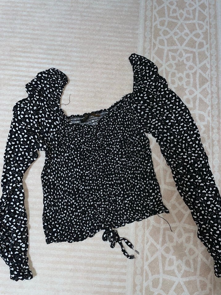 Kadın Gri Fermuarlı Sokak Stili bluz - Görsel 4