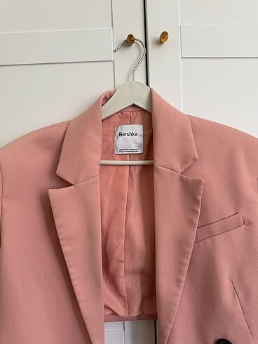 xs Beden PEMBE BLAZER CEKET