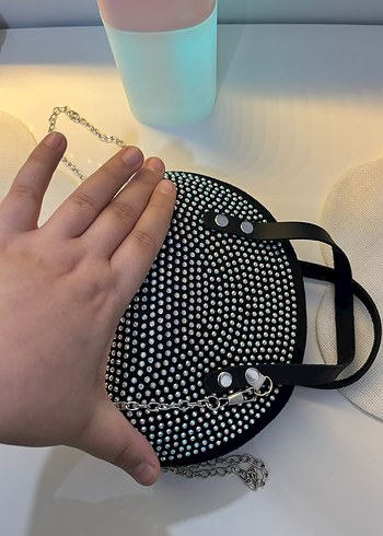 Küçük taşlı abiye çanta - Görsel 3