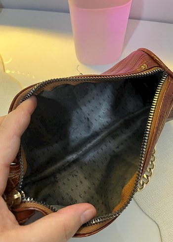 Kahve kalem çanta - Görsel 2