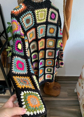 m Beden çeşitli Renk Motifli hırka