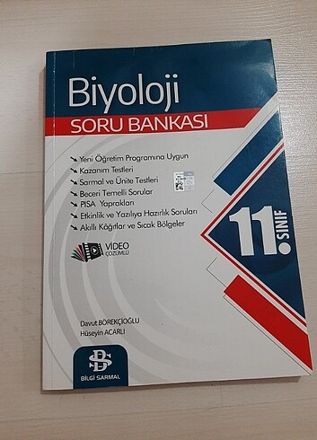 Bilgi Sarmal 11. Sınıf Biyoloji Soru Bankası