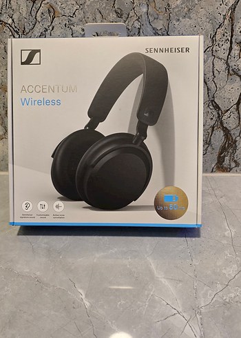 Sennheiser Accentum Kablosuz Siyah Kulaklık