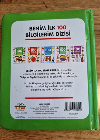  Beden Hayvanlar Çocuk Kitabı