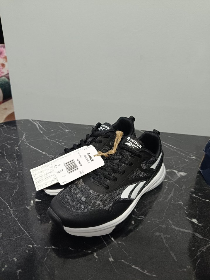 Siyah Bağcıklı Reebok Erkek Spor Ayakkabı - Görsel 3