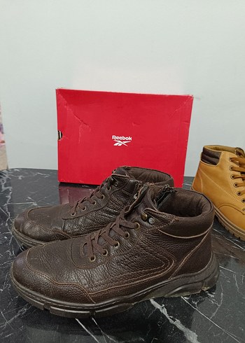 Erkek Kahverengi Deri Bağcıklı Bot - Görsel 2