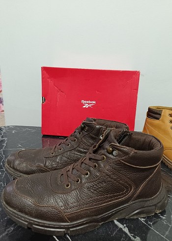 Erkek Kahverengi Deri Bağcıklı Bot - Görsel 3