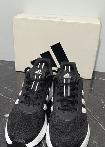 Erkek Siyah Adidas Spor Ayakkabı - Görsel 3