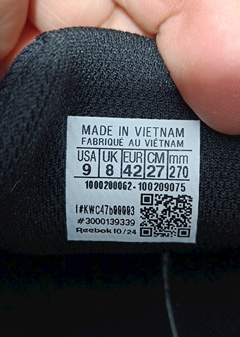 Reebok Siyah Erkek Spor Ayakkabı - Görsel 5