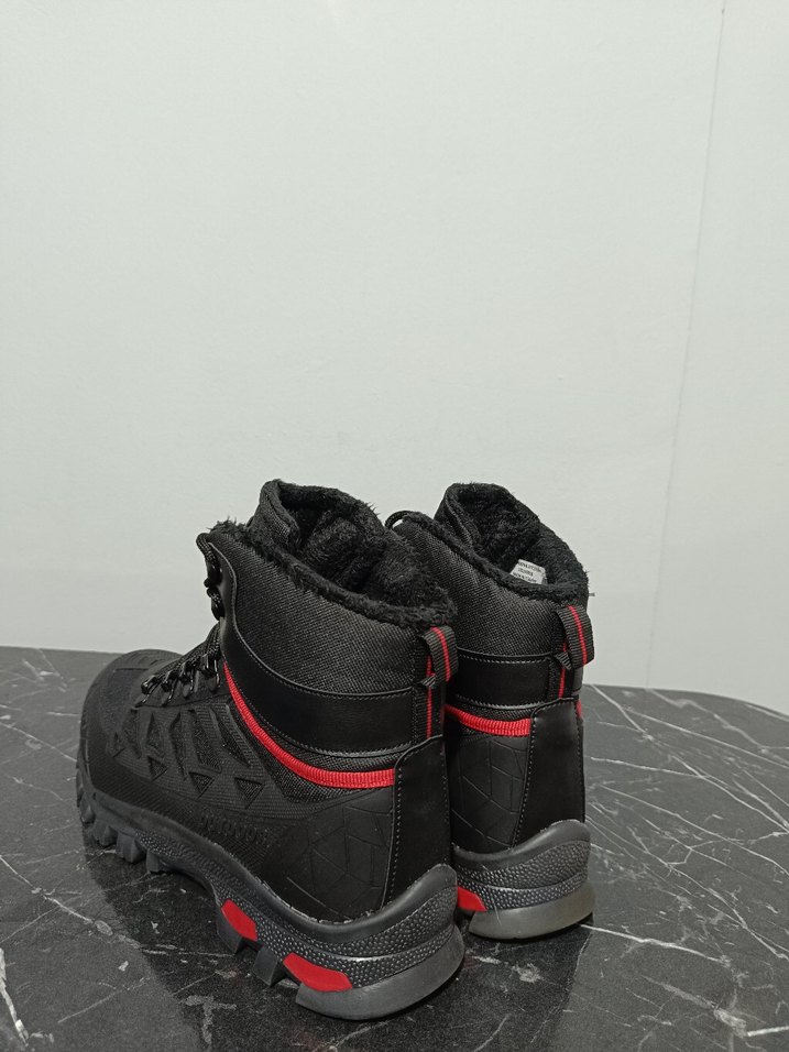 Kamuflaj Desenli Siyah Erkek Bot - Görsel 4