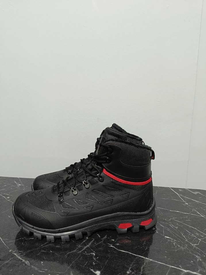 Kamuflaj Desenli Siyah Erkek Bot - Görsel 2