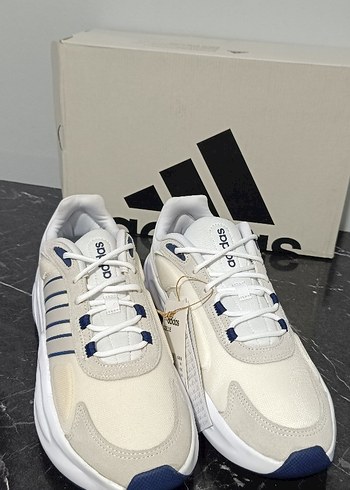 Adidas Beyaz erkek  Spor Ayakkabı - Görsel 4