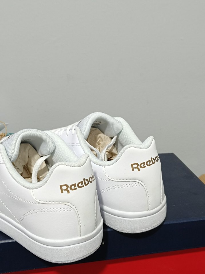 Beyaz Kadın Reebok Spor Ayakkabı Velcro - Görsel 2