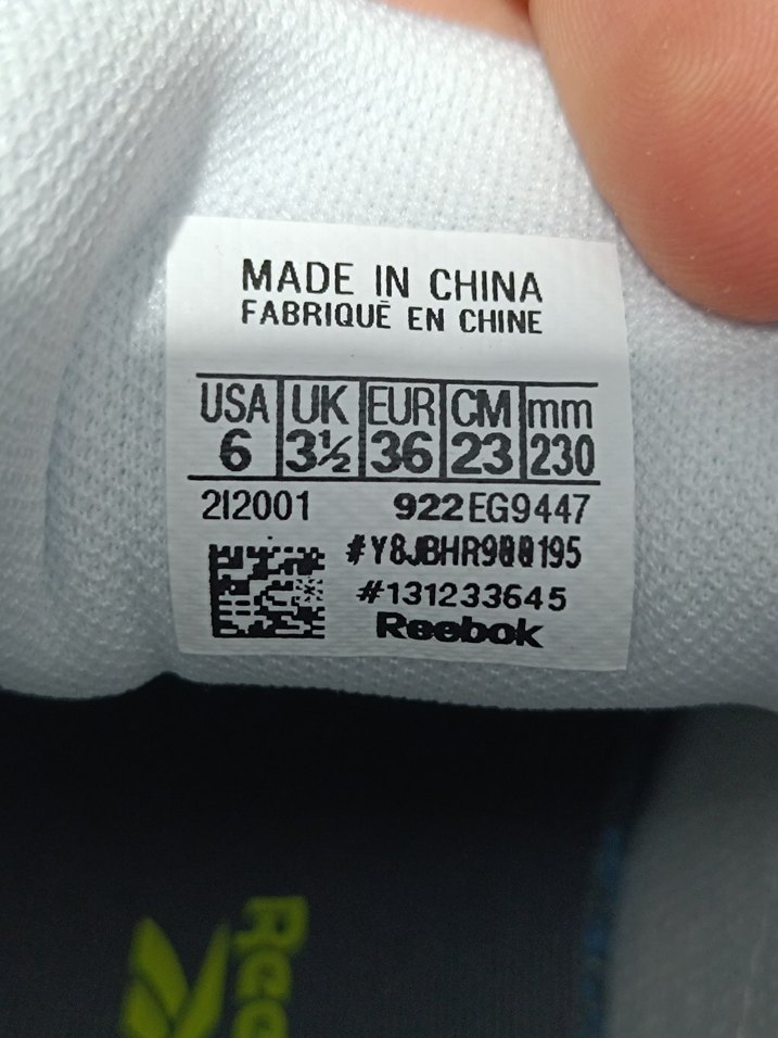 Beyaz Kadın Reebok Spor Ayakkabı Velcro - Görsel 5