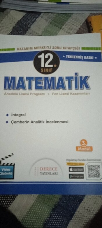 12. Sınıf matematik 