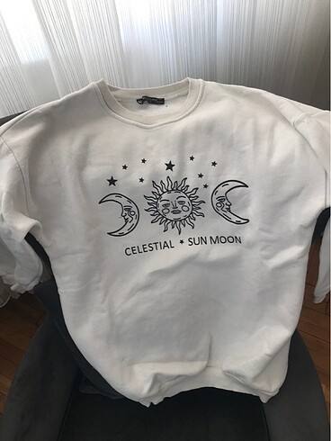 xl Beden beyaz Renk Sweatshirt