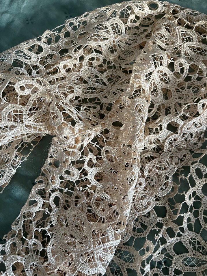 Bej Nakışlı Uzun Bohem Kadın Sabahlık - Görsel 3