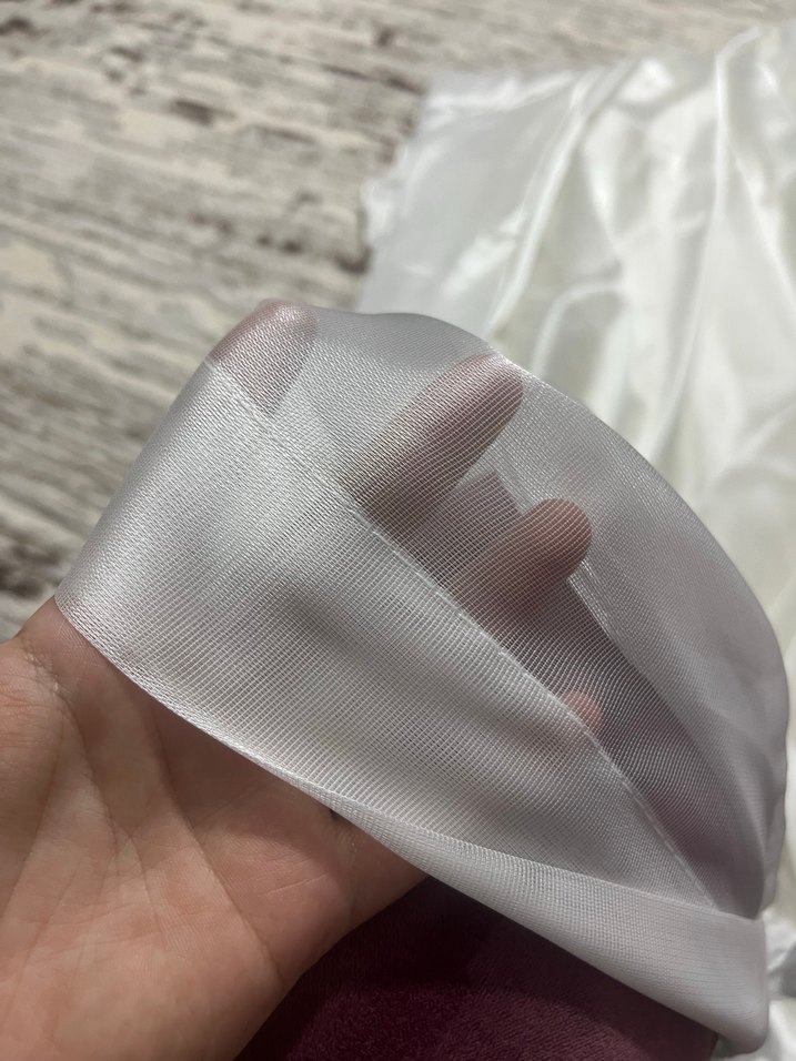 Modern Beyaz Tül Perde - Görsel 4