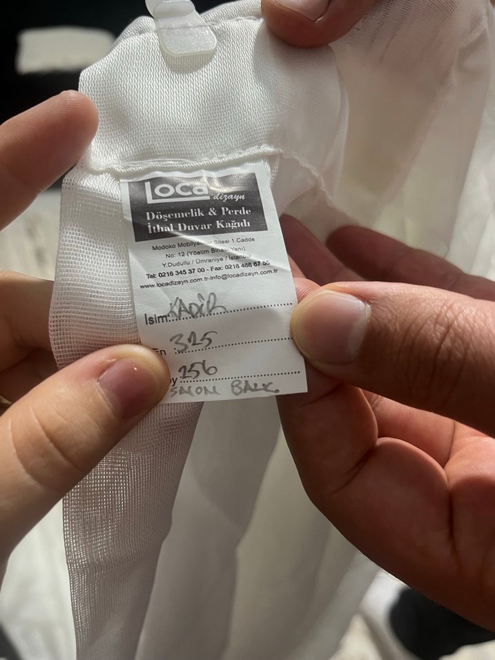 Modern Beyaz Tül Perde - Görsel 5