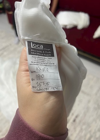 Beyaz Şeffaf Modern tül - Görsel 4