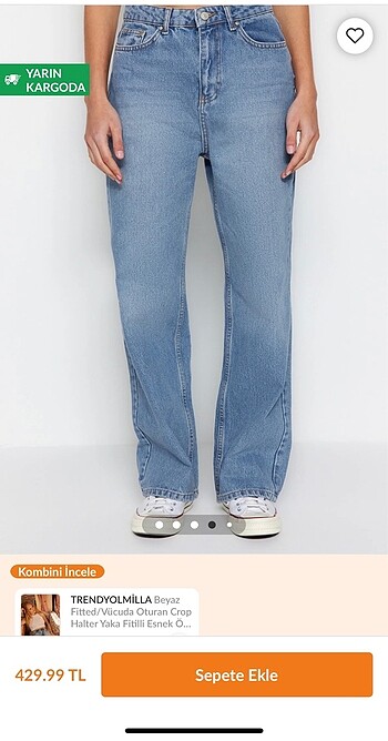 38 Beden Trendyolmilla jean