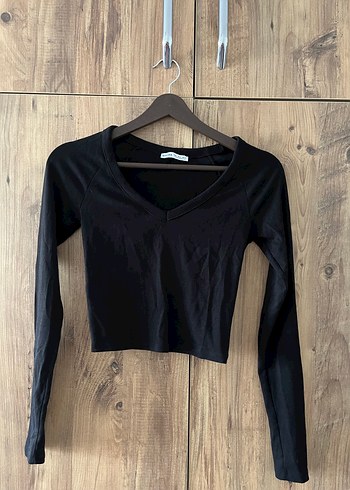 Bershka Crop Bluz