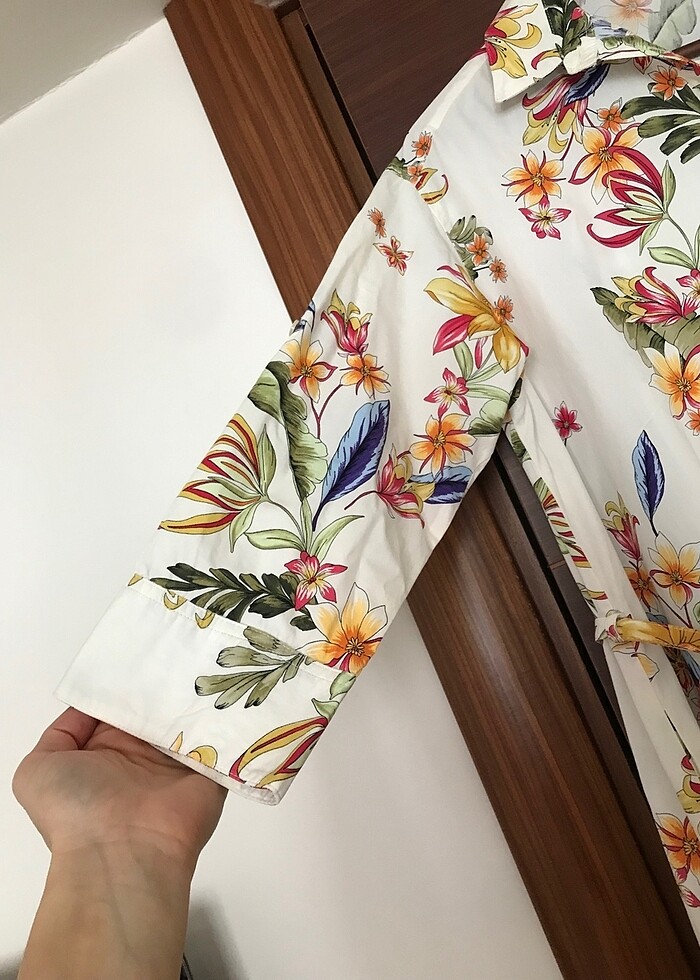 Desenli Elbise - Görsel 4