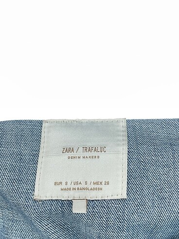 s Beden mavi Renk Zara Kot Ceket %70 İndirimli.