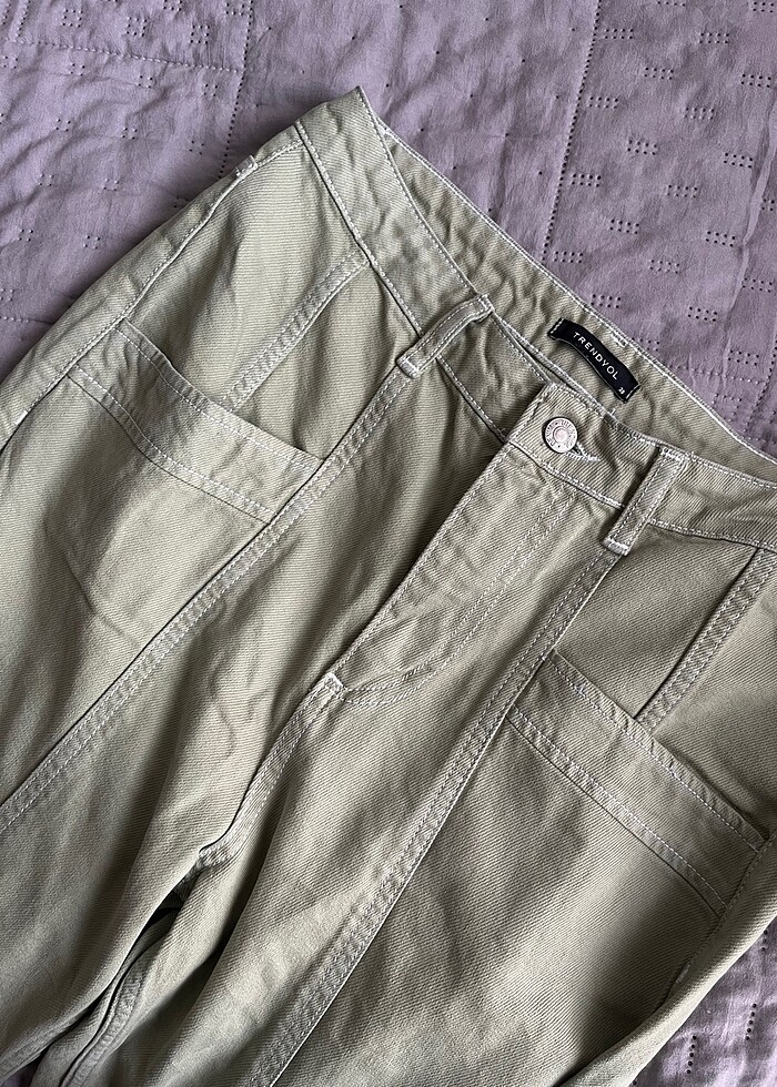 Haki  Straight Jean - Görsel 2