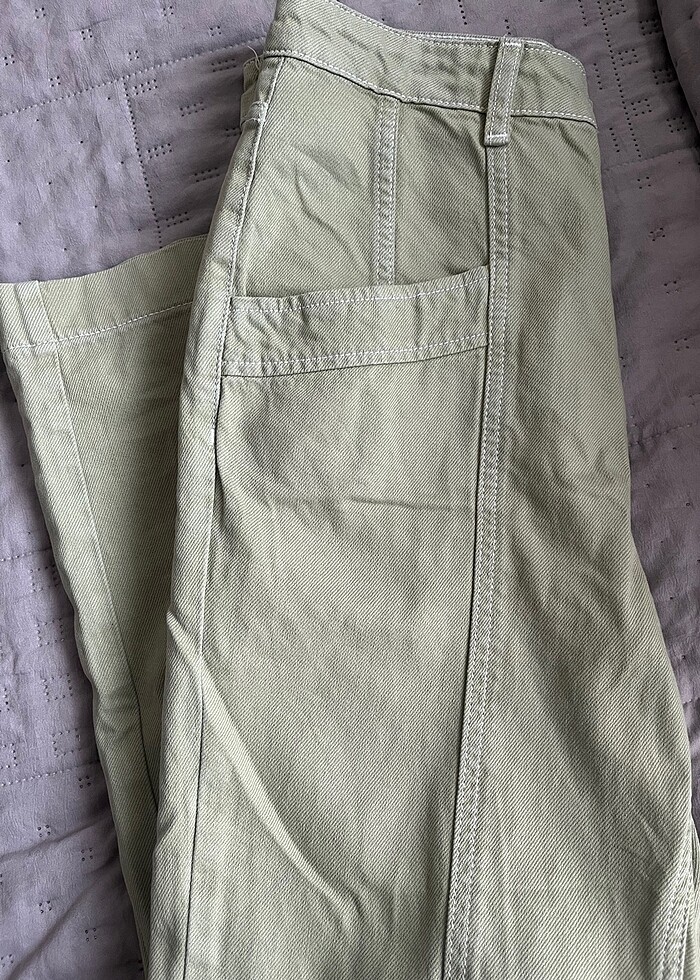 Haki  Straight Jean - Görsel 3