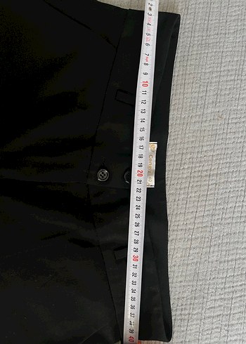 Siyah Kumaş Pantolon - Görsel 3