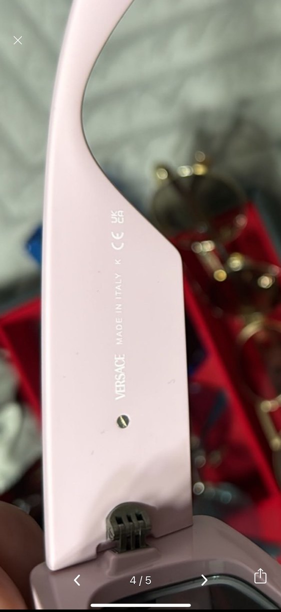 Parlak Pembe Kadın Güneş Gözlüğü - Görsel 4