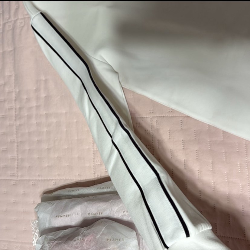 Beyaz Lacoste kadın elbise - Görsel 3