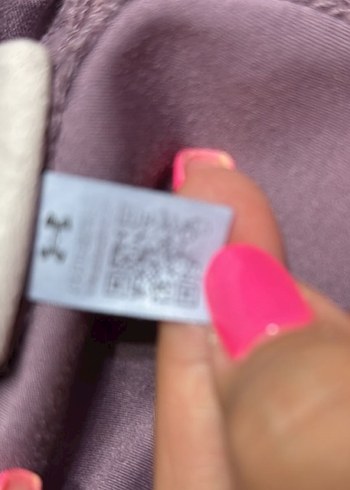 Mor Kadın Dar Kesim Midi Kumaş Pantolon - Görsel 4