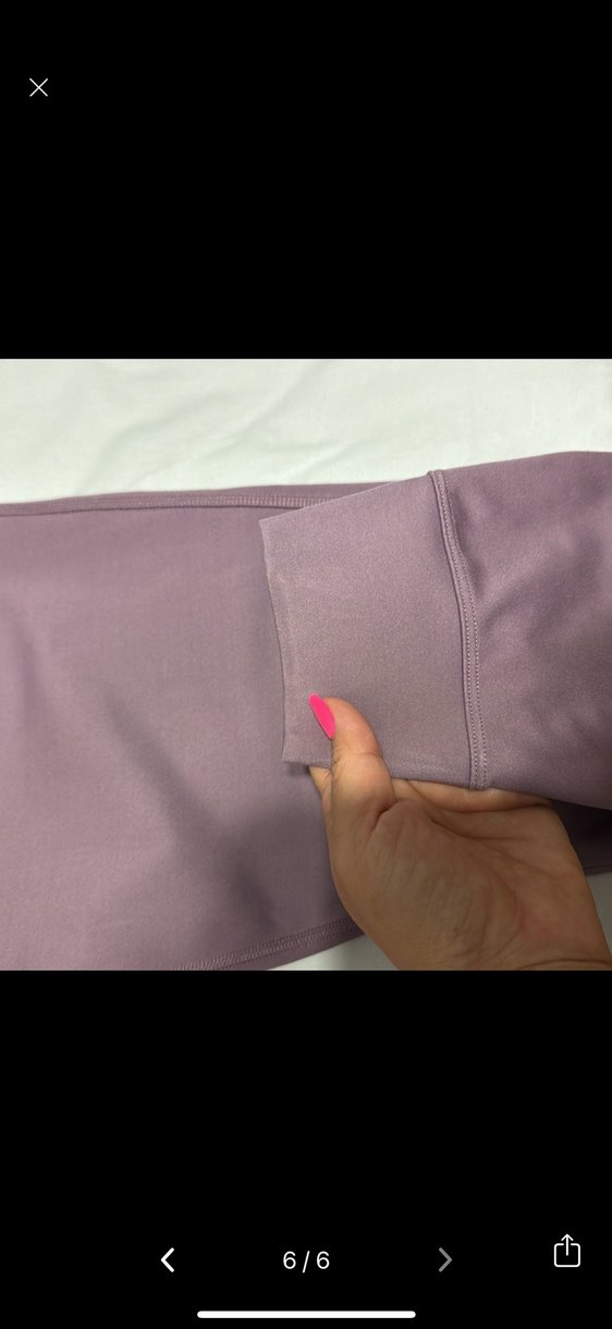 Mor Kadın Dar Kesim Midi Kumaş Pantolon - Görsel 2